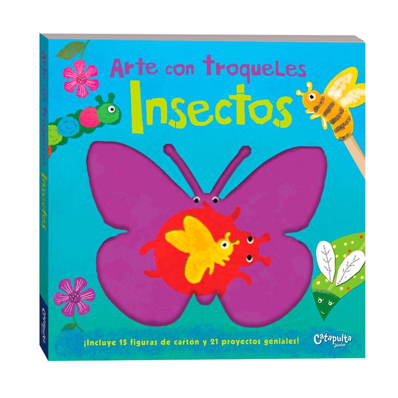 Libro-Insectos-Arte-En-Troqueles