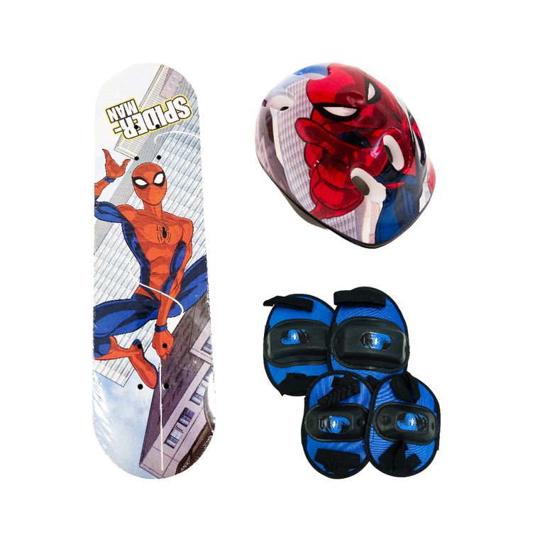 12005-SUPER-SET-SKATE-SPIDERMAN-CBOLSO-EDIFICIO