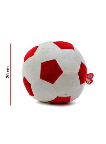 2308-PELOTA-FUTBOL-CROMBOS-20CM-ROJO
