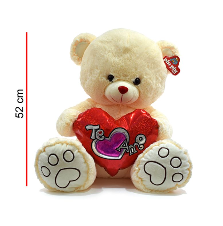 5438-OSO-SENTADO-CON-CORAZON-METAL-52-CM-BEIGE-1