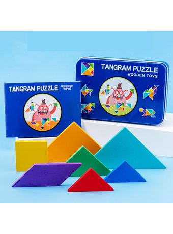 Wooden-Pattern-Blocks-Animal-Jigsaw-Puzzle-Tangram-with-Tin-Box-Sorting-And-Stacking-Games-Montessori-Educational--1-
